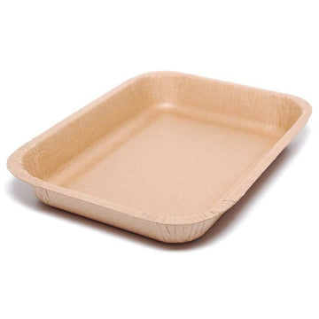 Solut Paper Food Tray - Beige