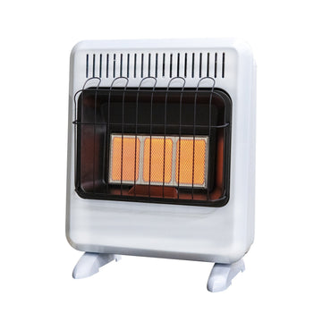 HeatStar Radiant Infrared Heater, White - 23 1/2"