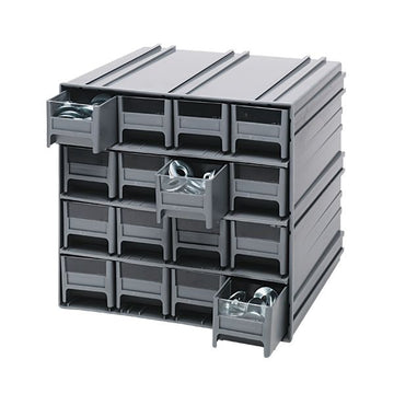 Quantum Storage Systems QIC Polystyrene Storage Cabinet, 11 3/8" x 11 3/4" - Blue Gray