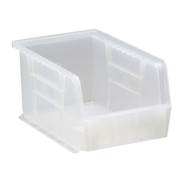 Quantum Storage Systems Polypropylene Hanging Bin, 6" x 9 1/4" - Clear