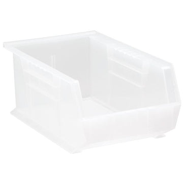 Quantum Storage Systems Polypropylene Hanging Bin, 8 1/4" x 13 5/8" - Clear