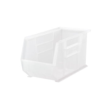 Quantum Storage Systems Polypropylene Hanging Bin, 8 1/4" x 18" - Clear