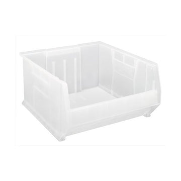 Quantum Storage Systems Polypropylene Hulk Bin, 22 1/2" x 23 7/8" - Clear