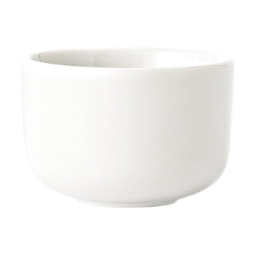 Libbey 999333482 Constellation Lunar Porcelain Sauce Dish, 3 oz., 36/Case - Default Title