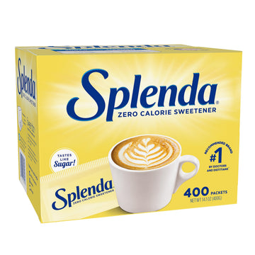 Zero Calorie Sweetener by SPLENDA – 0.04 Ounce (Pack of 400), coffee, Pack of 400, Model SP82004100