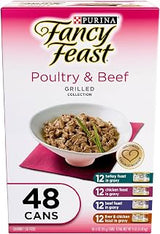 Fancy Feast Collection Variety Pack - Poultry & Beef (3 oz., 48 ct.)