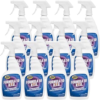 Zep Formula 50 R.T.U. All-Purpose Cleaner -1 Qt (Case of 12) -F50001 - Fast-Acting, Heavy-Duty Formula, Cleans All Washable Surfaces On Contact, Removing Stubborn Stains