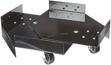 0417 Steel Dolly by UltraTech – 30"L x 7"W x 5"H, 800.0 pounds, Steel, Black