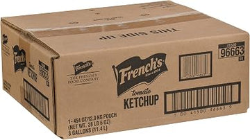 French's Tomato Ketchup Volume Pack, 3 gal - One 3 Gallon Volume Pack Ketchup Pouch, Perfect for Summer Recipes, Made with Freshly Harvested Tomatoes