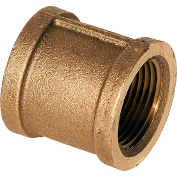 1-1/4" Coupling by SIAM – Brass, Red,Yellow, Model XNL111-20