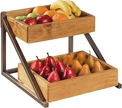 Sierra Collection – Merchandiser – 15.625 x 17D x 13H, Wood, Bronze Painted Metal