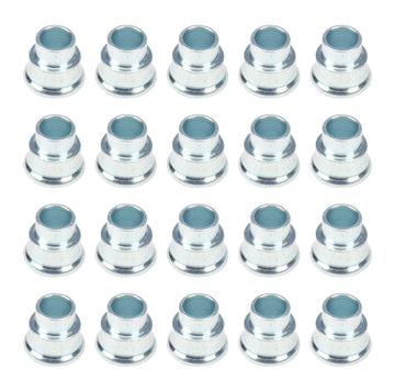 Reducer Spacers 5/8 to 1/2 x 1/2 Steel 20pk by Allstar Performance – Other, Alloy Steel, Silver, Model ALL18612-20