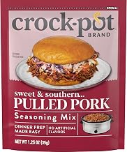 Crock Pot BBQ Pulled Pork Seasoning Mix (1.5 oz Packets) 3 Pack