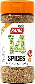 Badia 14 Spices Salt-Free All Purpose Seasoning, 4.25 oz – Savory Blend of Garlic, Onion, Herbs, Spices & Peppers