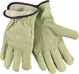 MCR Safety 3280S Insulated Leather Driver Gloves, Beige, Small, 1-Pair