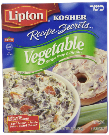 Secret Kosher Vegetable Soup by Lipton – 2 Ounce (Pack of 12), Pack of 12