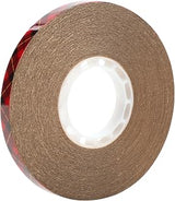 Scotch ATG Adhesive Transfer Tape 926, Clear, 1/4 in x 18 yd, 5 mil, 12 Rolls per Inner, 6 Inners per case
