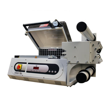 Heat Seal HSE Stainless Steel Shrink Wrap Machine - 2 Rolls