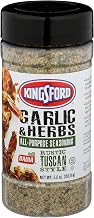 Kingsford Garlic And Herbs All-Purpose Seasoning, Gluten Free, Vegan, 5.5 Ounces (Pack of 6)