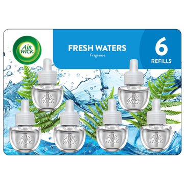 Scented Oils Refills by Air Wick – 0.67 Fl Oz (Pack of 6), Clear, Pack of 6, Model 6233801302