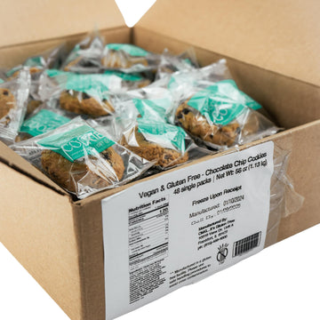 OMG... It's Gluten Free Vegan Chocolate Chip Cookies by OMG...It's Gluten Free – 1 oz, Pack of 48, Model Gluten Free, OMG, Cookies, Chocolate