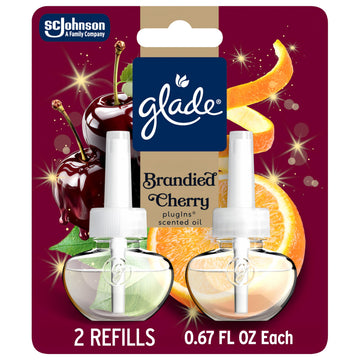 PlugIns Scented Oil Refill 2 Count by Glade – 1.34 Fl Oz (Pack of 1), Red, Model 397248