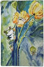 Frog & Flower Kitchen Towel - 16x25