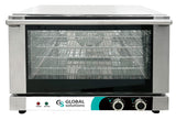 Countertop Convection Oven by Global Solutions – 22.875" x 22.438" x 16", 1.5 cubic_feet, Stainless Steel, Silver, Model GS1741