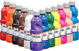 Prang Ready-to-Use Tempera Paint Set, Assorted Colors, Pint Set of 12