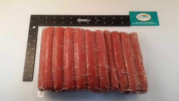 Kobe Wagyu Beef Hot Dogs - Gourmet All-Natural by Broadleaf – 5 Pound (Pack of 2), No Color, Pack of 2, Model Beef, American Kobe, Hot Dog, 5:1, Avg 2