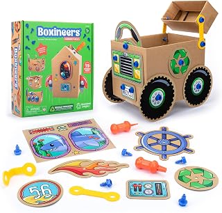 Educational Insights Boxineers Cardboard Vehicles