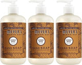 Mrs. MEYER'S CLEAN DAY Hand Soap, Acorn Spice Scent, 12.5 Fl Oz Bottle - 3 Pack | Moisturizing Liquid Hand Soap, Softens and Cleans Hands, Cruelty Free, Made with Essential Oils, Olive Oil, and Aloe Vera