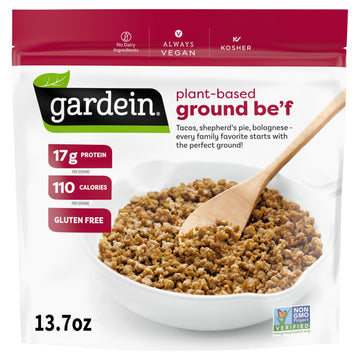 Beefless Ground, 13.7 Ounce by gardein – 13.696 oz, Vegan, Model 84223400098