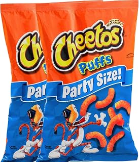 Cheetos Cheese Puffs Party Size 16 oz Bag (2)