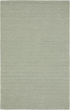 Oriental Weavers Aniston II Hand-Made Wool Area Rug - 27115-5' x 8' - in Solid Silver - Classic Casual Style, Hand-Made Wool Rugs, Bedroom, Office Rug