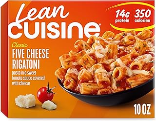 Lean Cuisine Classic Five Cheese Rigatoni, Frozen Lunch Or Dinner, Frozen Meals 10 oz