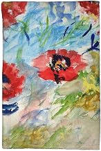 Red Poppies Kitchen Towel - 16x25