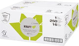 Papernet 410163 Kraft 1-ply Natural multifold Towels, 16 Packs per case, 250 Sheets per Pack, 9.5" x 9.25" Sheet Size (Pack of 4000)