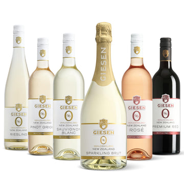 0% Range Mixed Pack 750ml x 6 (1ea) by Giesen – 750ml, pale straw