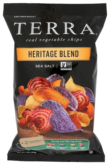 Heritage Blend Chips, 5 Ounce by Terra – 5 Ounce (Pack of 1), No Color, Model 0728229015192