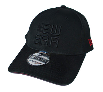 Small/Medium Flex Fit Hat Cap - Black by New Era – 92% Polyester, 8% Spandex, Black