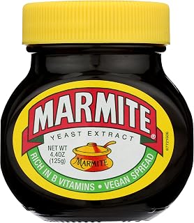 Marmite Yeast Extract Flavored, Vegetarian, 4.4 Ounces (Pack Of 12)
