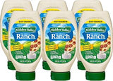 Hidden Valley Easy Squeeze Original Ranch Salad Dressing & Topping, Gluten Free, Keto-Friendly - 20 Ounce Bottle, 6 Pack (Package May Vary)