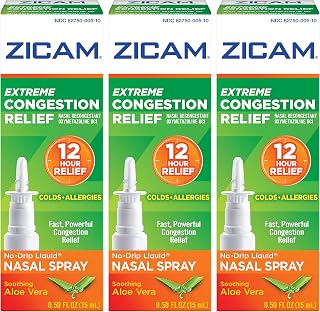 Zicam Extreme Congestion Relief 0.5 fl oz (Quantity of 3)