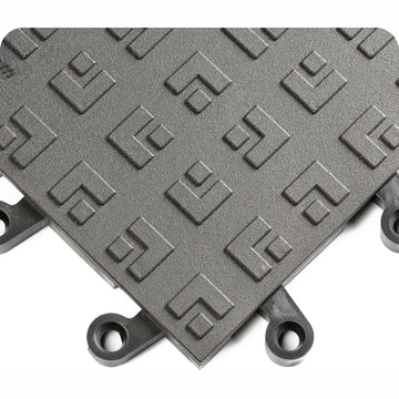ErgoDeck General Purpose Kit by Wearwell – 48"L x 42"W x 0.9"Th, Polyvinyl Chloride (PVC), Charcoal, Model 566.78x42x48CHYL