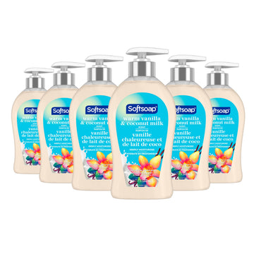 Hand Soap by Softsoap – 11.25 Fl Oz (Pack of 6), White, Pack of 6, Model US07059A