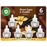 Plug-In Scented Oil Refills by Air Wick – 1 Fl Oz (Pack of 6), Clear, Pack of 6, Model 6233801571