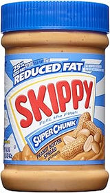 SKIPPY Reduced Fat SUPER CHUNK Extra Crunchy Peanut Butter, 16.3 Ounce