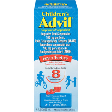 Children's Liquid by Advil – 4 Fl Oz (Pack of 1), Fruit, Model 17030