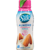 Unsweetened Vanilla Almond Milk by Silk – 10 Fl Oz (Pack of 12), Pack of 12